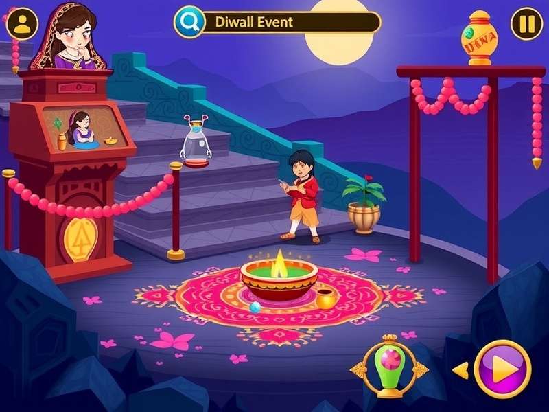 Diwali Celebration in Game Anise Magic Adventure Diwali Event